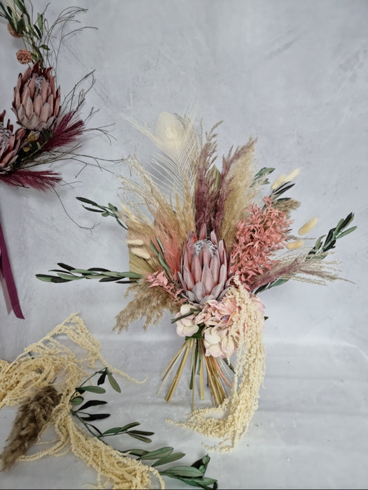 PROTEA Trockenblumen-Strauß